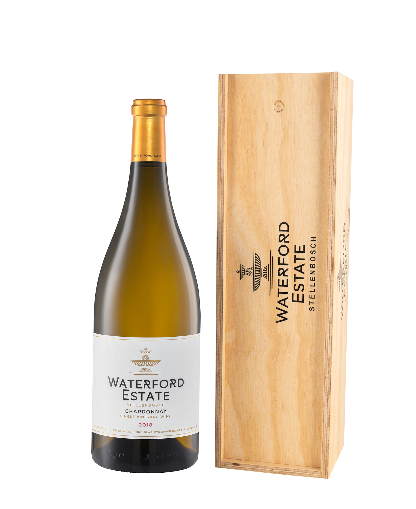 2018 Estate Chardonnay Magnum + Wooden Box